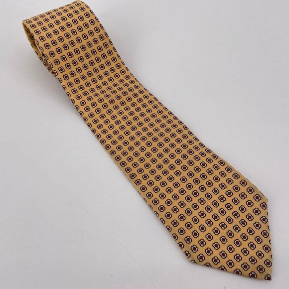Polo Ralph Lauren Other - Polo By Ralph Lauren Silk Yellow Retro Tie